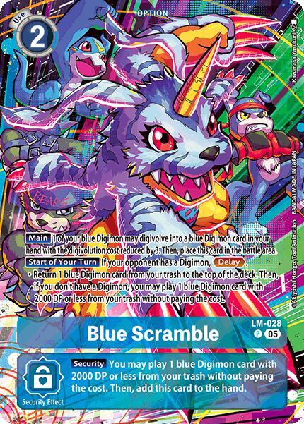 Blue Scramble (Alternate Art), Starter Deck 21: Hero of Hope LM-028 P