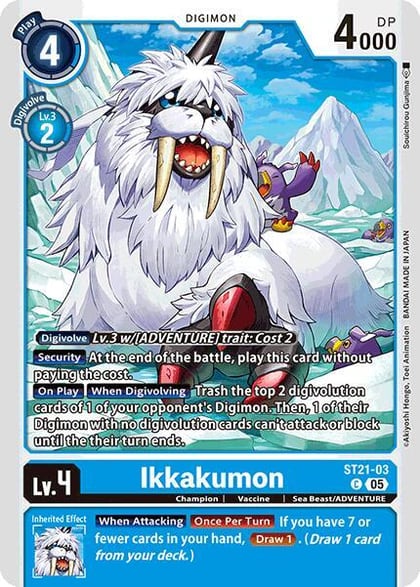 Ikkakumon, Starter Deck 21: Hero of Hope ST21-03 C