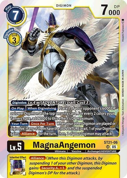 MagnaAngemon, Starter Deck 21: Hero of Hope ST21-06 SR