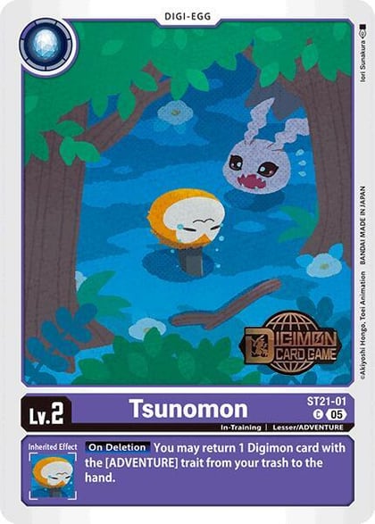 Tsunomon, Starter Deck 21: Hero of Hope Release Event Cards ST21-01 C