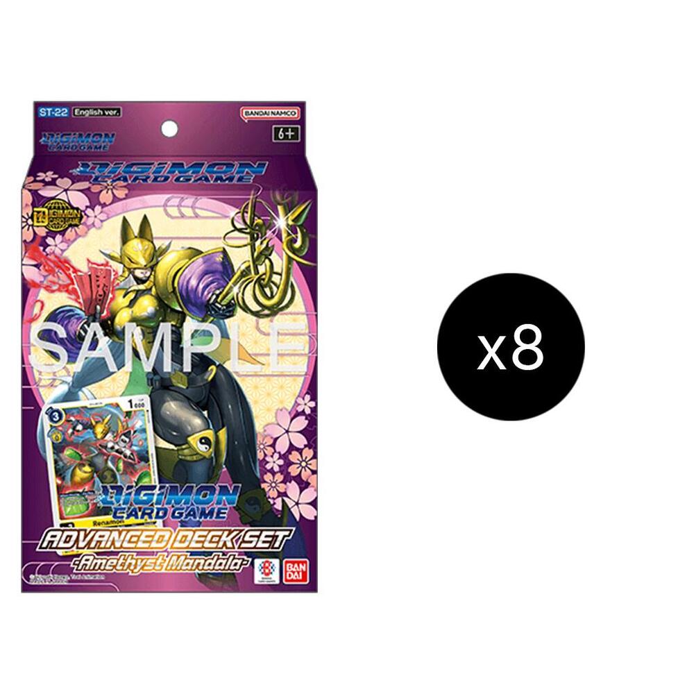 Amethyst Mandala Advanced Starter Deck Display, Starter Deck 22: Amethyst Mandala Advanced Deck Set P656945