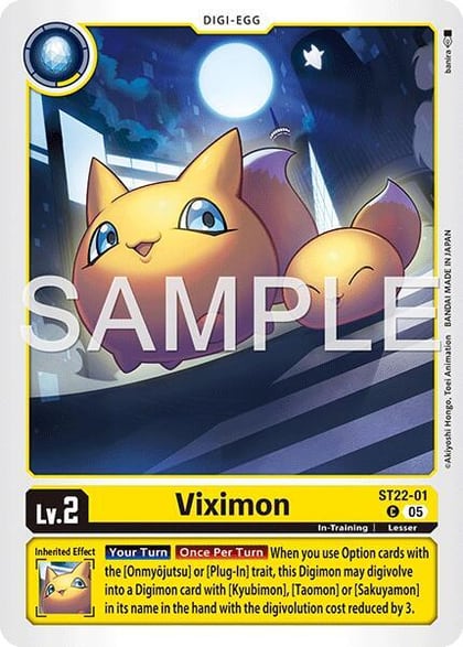 Viximon, Starter Deck 22: Amethyst Mandala Advanced Deck Set ST22-01