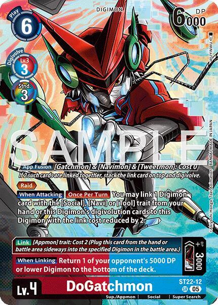 DoGatchmon, Starter Deck 22: Amethyst Mandala Advanced Deck Set ST22-12 SR