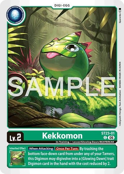 Kekkomon, Starter Deck 23: Beatbreak ST23-01 C