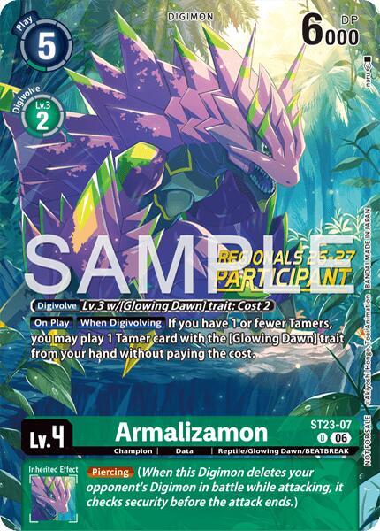 Armalizamon (Regionals 26-27 Season 2 Participant), Starter Deck 23: Beatbreak ST23-07 U