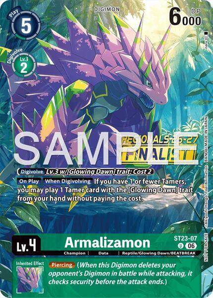 Armalizamon (Regionals 26-27 Season 2 Finalist), Starter Deck 23: Beatbreak ST23-07 U
