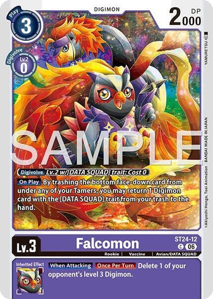 Falcomon, Starter Deck 24: Data Squad ST24-12 C
