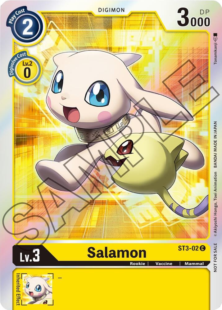Salamon - ST3-02 (Event Pack 1), Starter Deck 03: Heaven's Yellow ST3-02 C