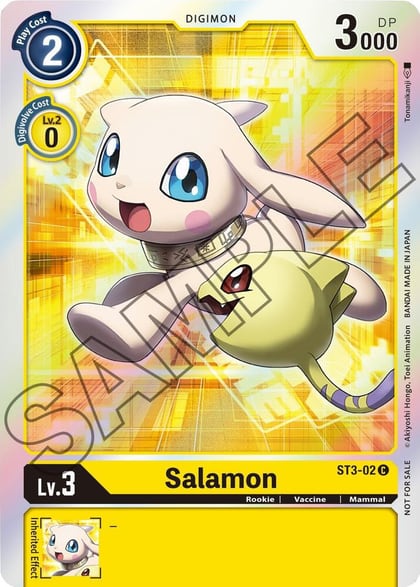 Salamon - ST3-02 (Event Pack 1), Starter Deck 03: Heaven's Yellow ST3-02 C
