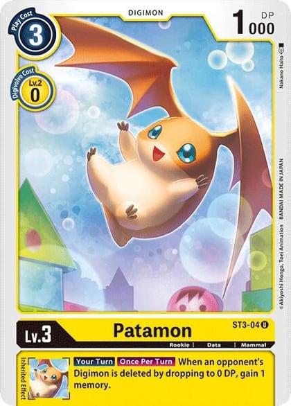 Patamon, Starter Deck 03: Heaven's Yellow ST3-04 U
