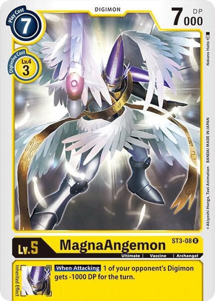 MagnaAngemon, Starter Deck 03: Heaven's Yellow ST3-08 R