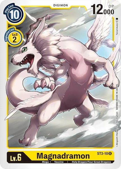 Magnadramon, Starter Deck 03: Heaven's Yellow ST3-10 R