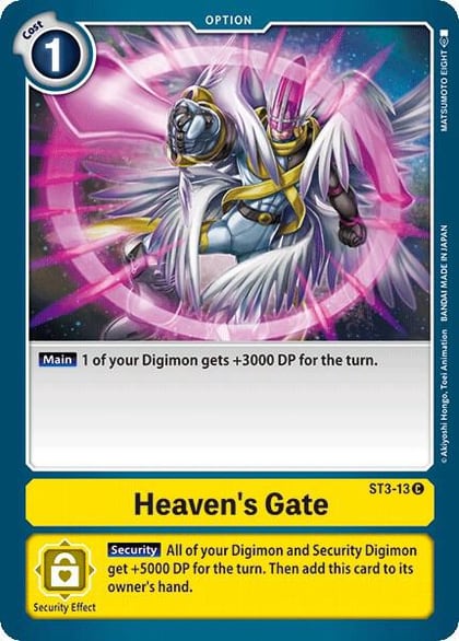 Heaven's Gate, Starter Deck 03: Heaven's Yellow ST3-13 C
