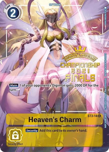 Heaven's Charm (2021 Championship Finals Tamer's Evolution Pack), Starter Deck 03: Heaven's Yellow ST3-14 C