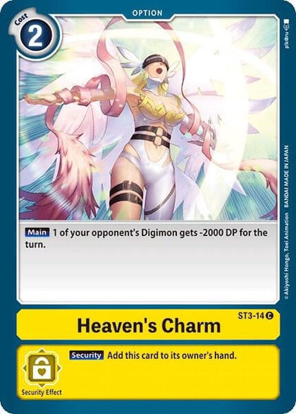 Heaven's Charm, Starter Deck 03: Heaven's Yellow ST3-14 C