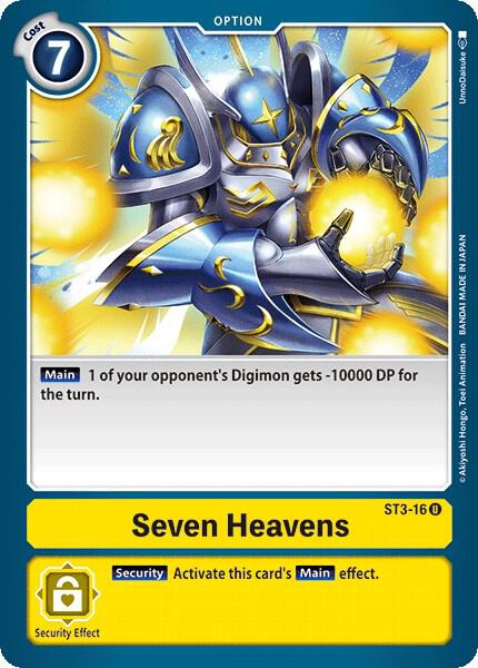 Seven Heavens, Starter Deck 03: Heaven's Yellow ST3-16 U