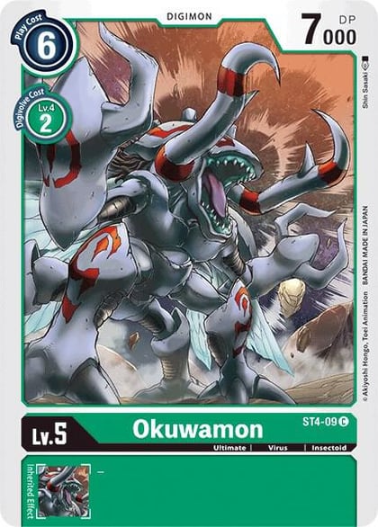 Okuwamon, Starter Deck 04: Giga Green ST4-09 C