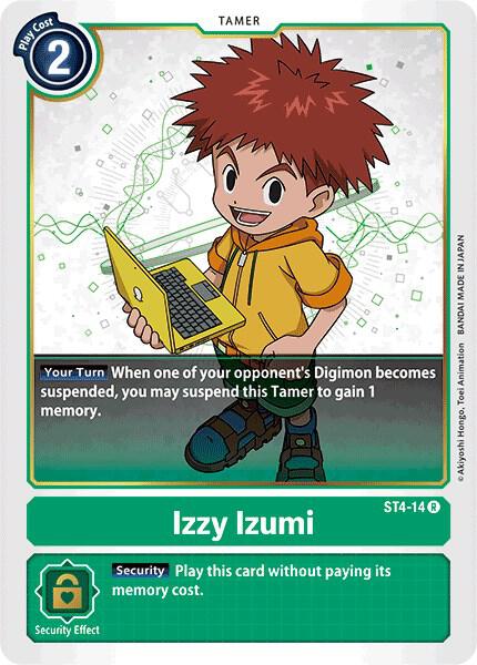 Izzy Izumi, Starter Deck 04: Giga Green ST4-14 R