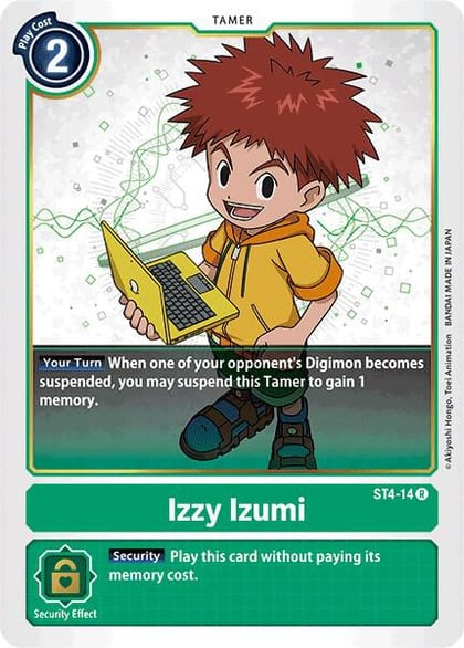 Izzy Izumi, Starter Deck 04: Giga Green ST4-14 R