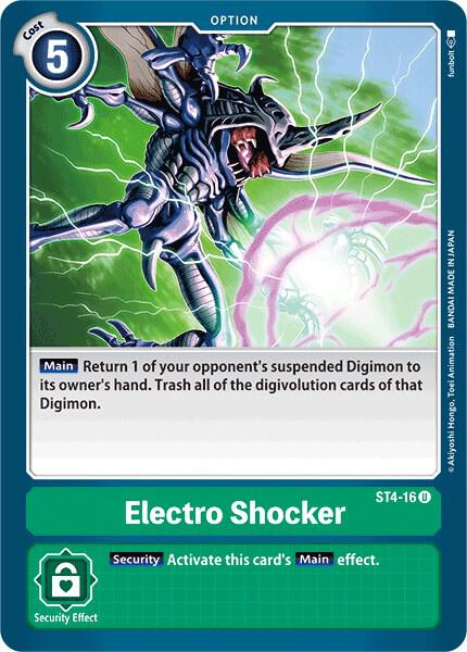 Electro Shocker, Starter Deck 04: Giga Green ST4-16 U