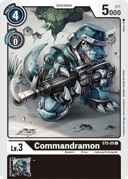 Commandramon, Starter Deck 05: Machine Black ST5-05 C