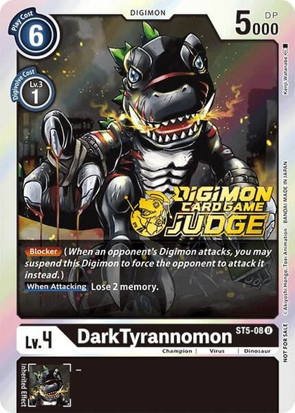 DarkTyrannomon (Judge Pack 1), Starter Deck 05: Machine Black ST5-08 U
