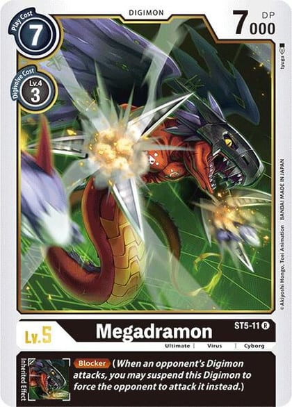 Megadramon, Starter Deck 05: Machine Black ST5-11 R