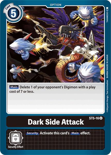 Dark Side Attack, Starter Deck 05: Machine Black ST5-16 U