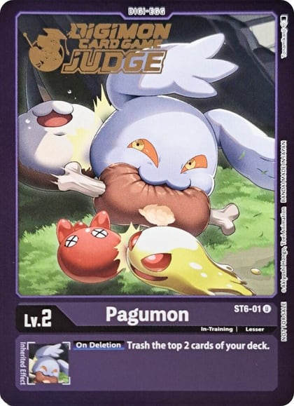Pagumon (Judge Pack 2), Starter Deck 06: Venomous Violet ST6-01 U