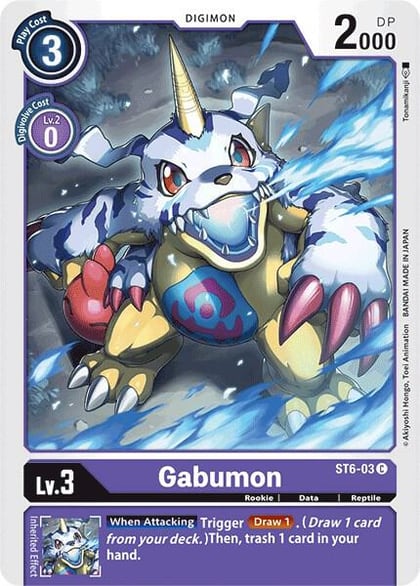 Gabumon, Starter Deck 06: Venomous Violet ST6-03 C