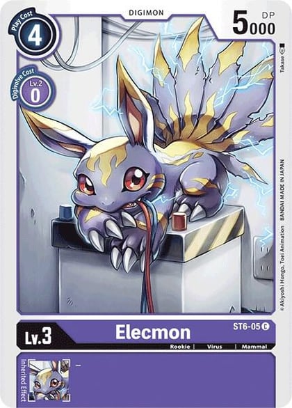 Elecmon, Starter Deck 06: Venomous Violet ST6-05 C