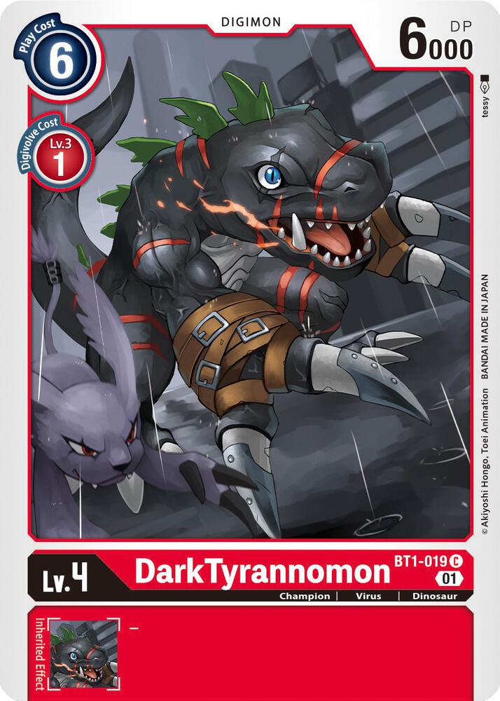DarkTyrannomon - BT1-019 (Alternate Art), Starter Deck 07: Gallantmon BT1-019 C