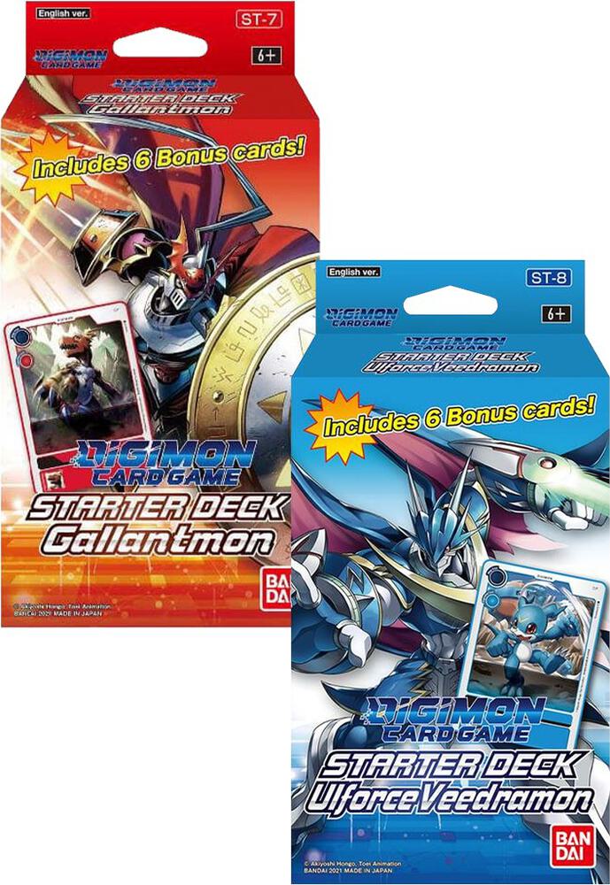 Gallantmon/Ulforce Veedramon Starter Decks [Set of 2], Starter Deck 07: Gallantmon P257248