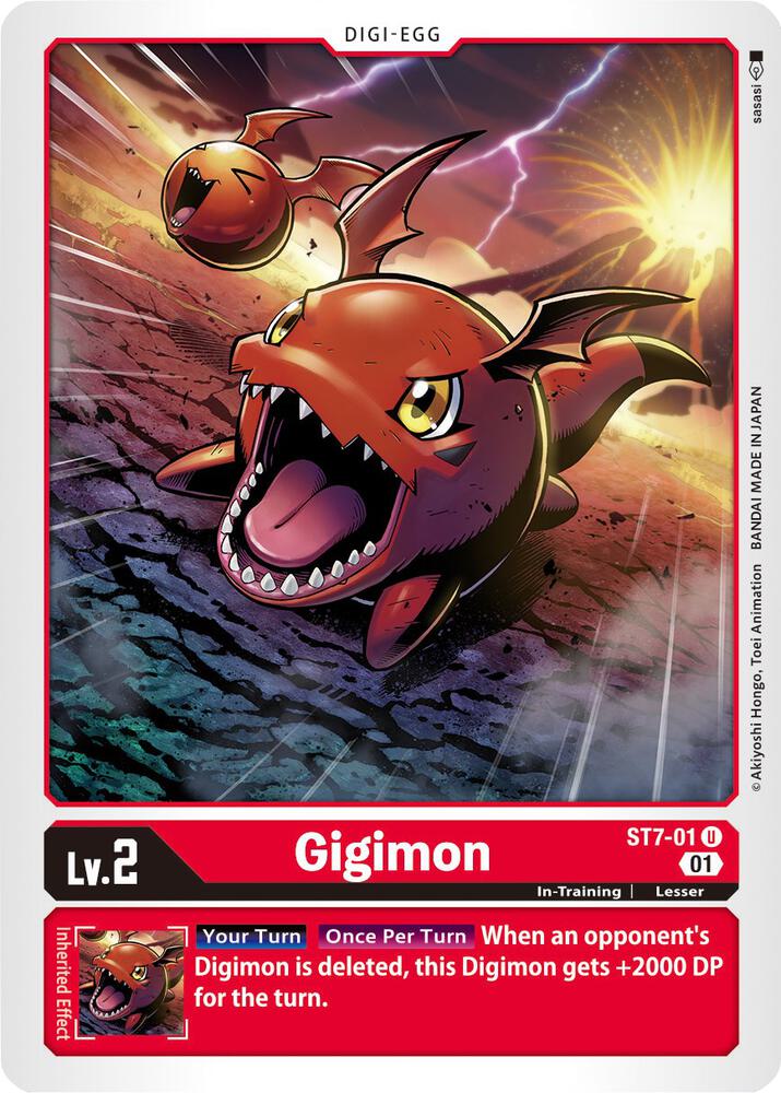 Gigimon, Starter Deck 07: Gallantmon ST7-01 U