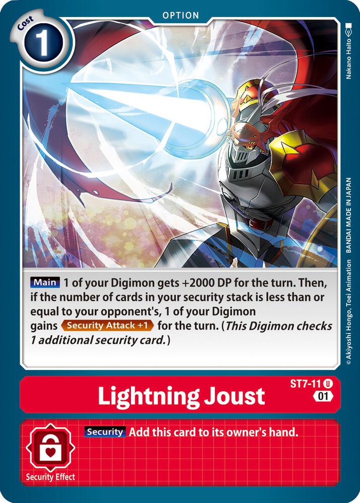 Lightning Joust, Starter Deck 07: Gallantmon ST7-11 U