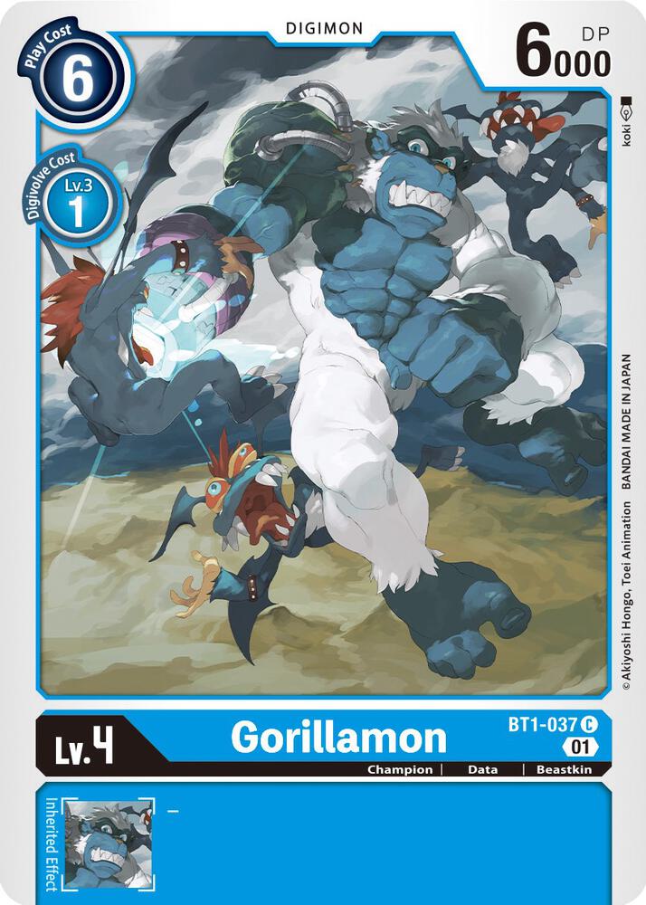 Gorillamon - BT1-037 (Alternate Art), Starter Deck 08: Ulforce Veedramon BT1-037 C