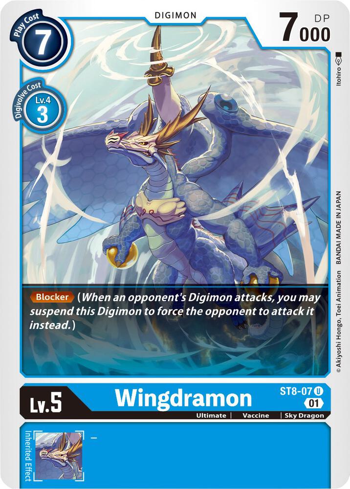 Wingdramon, Starter Deck 08: Ulforce Veedramon ST8-07 U