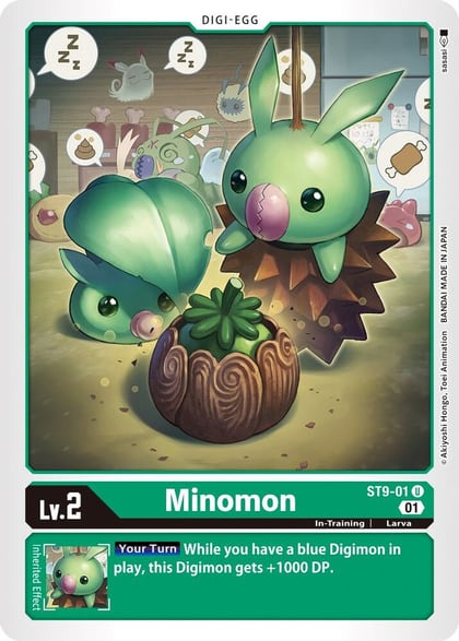 Minomon, Starter Deck 09: Ultimate Ancient Dragon ST9-01 U