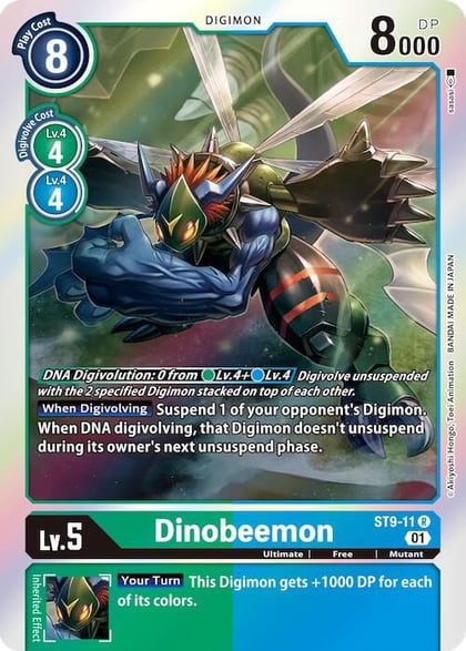 Dinobeemon, Starter Deck 09: Ultimate Ancient Dragon ST9-11 R