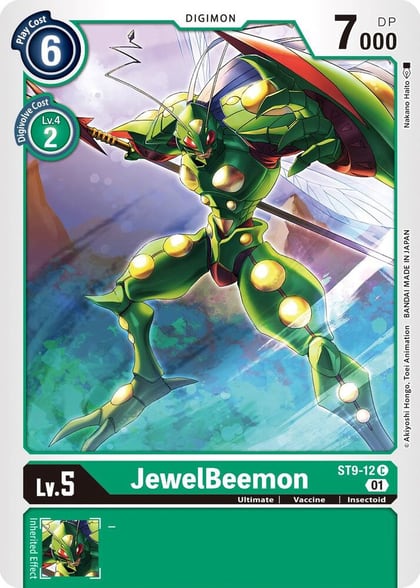 JewelBeemon, Starter Deck 09: Ultimate Ancient Dragon ST9-12 C