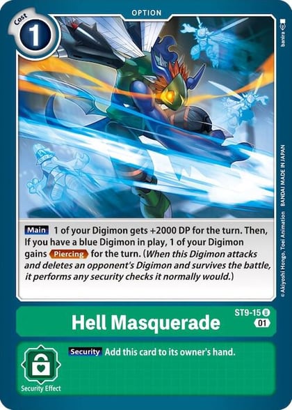Hell Masquerade, Starter Deck 09: Ultimate Ancient Dragon ST9-15 U