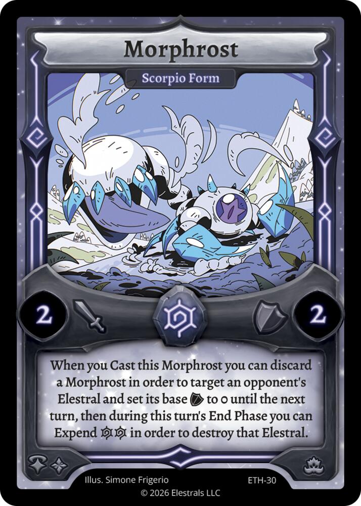 Morphrost - Scorpio Form, Shattered Stars - Ethereal ETH-30