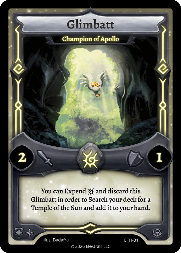 Glimbatt - Champion of Apollo, Shattered Stars - Ethereal ETH-31