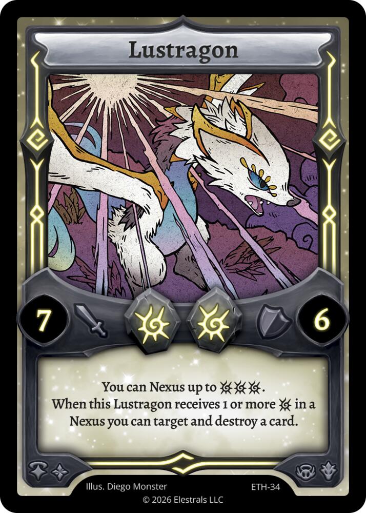 Lustragon, Shattered Stars - Ethereal ETH-34