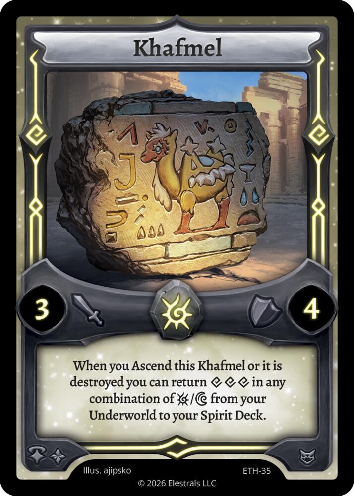 Khafmel, Shattered Stars - Ethereal ETH-35