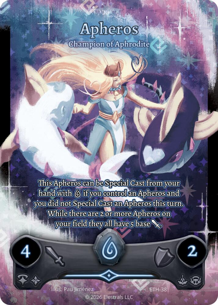 Apheros - Champion of Aphrodite, Shattered Stars - Ethereal ETH-38