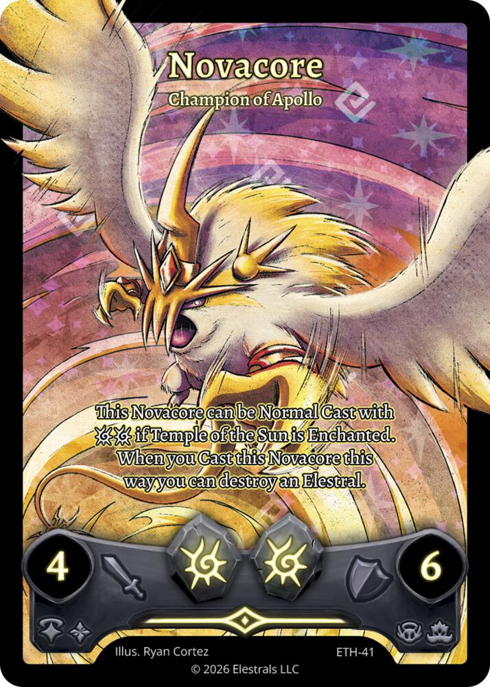 Novacore - Champion of Apollo, Shattered Stars - Ethereal ETH-41