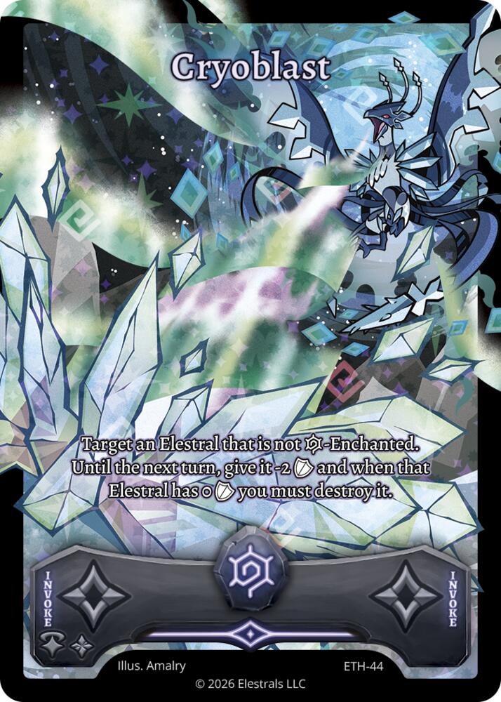 Cryoblast, Shattered Stars - Ethereal ETH-44