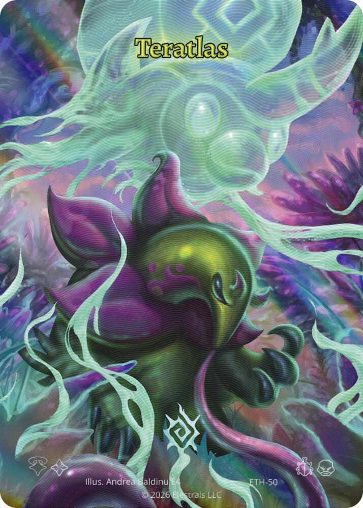 Teratlas (Full Art), Shattered Stars - Ethereal ETH-50