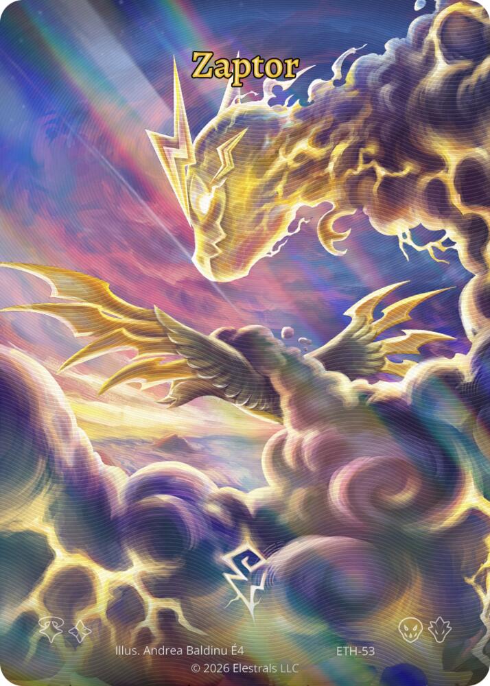 Zaptor (Full Art), Shattered Stars - Ethereal ETH-53